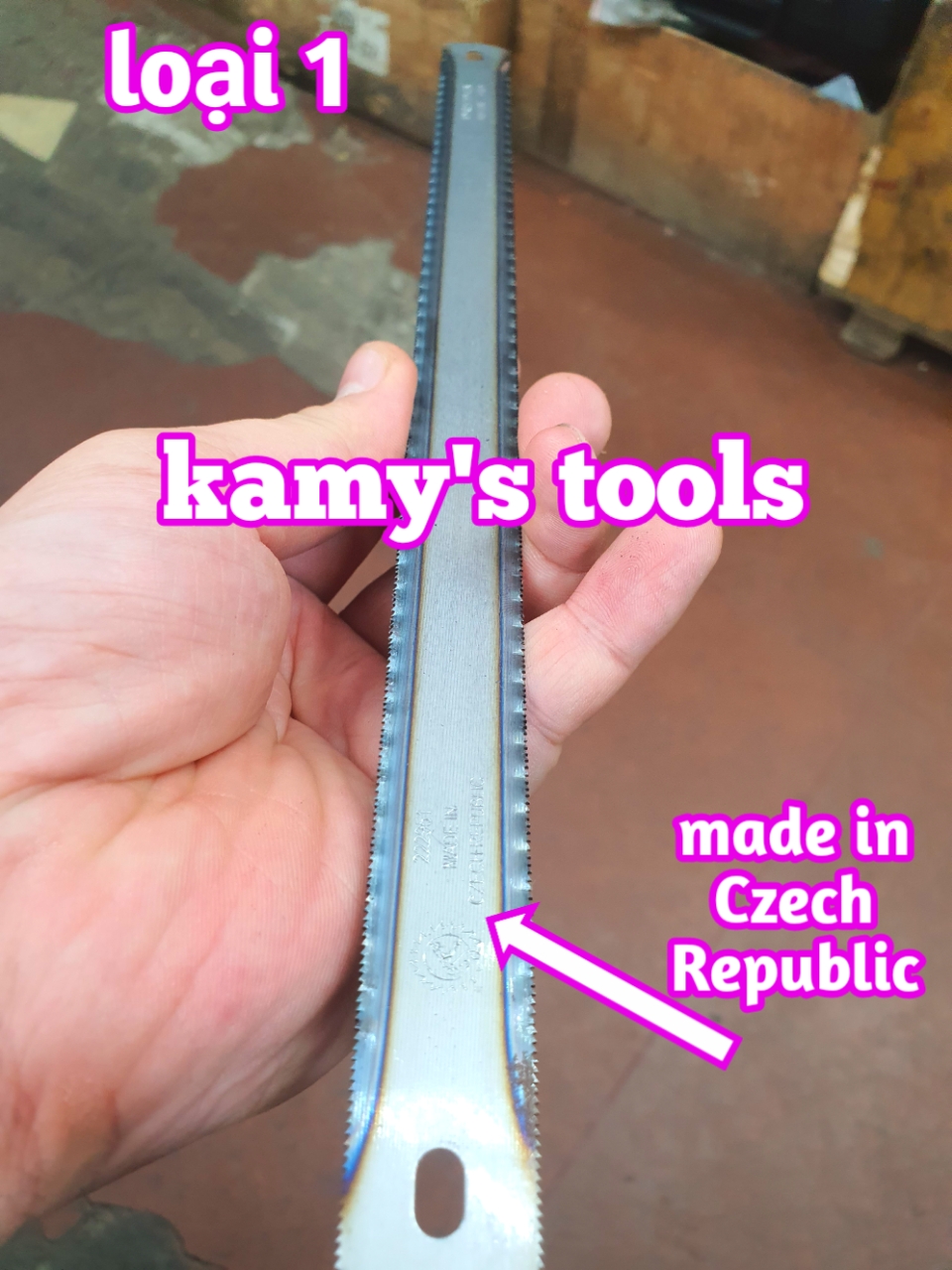Lưỡi cưa sắt 2 mặt dài 312mm