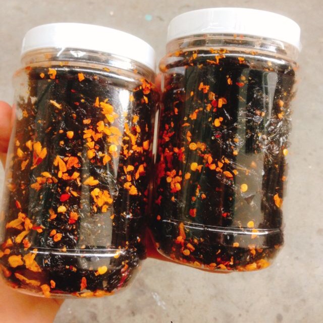 Hũ 70gram Rong Biển Cháy Tỏi