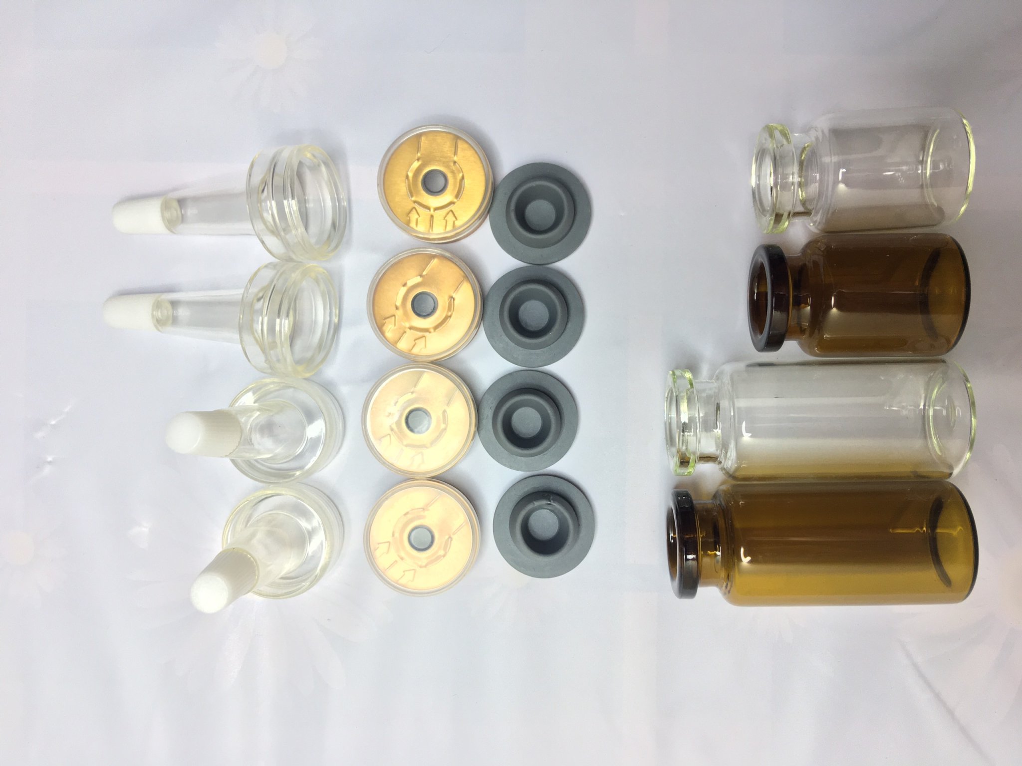 Lọ chiết 5ml, 10ml kèm nút bóp nhỏ giọt