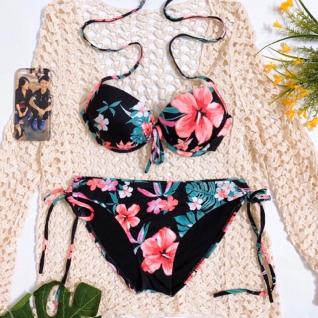 [HCM]Đồ bơi bikini 2 mảnh khoe dáng hoa siêu đẹp