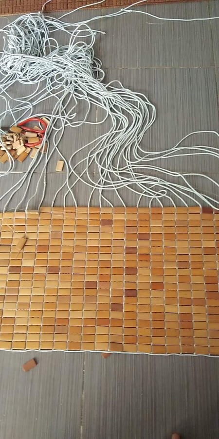 [HCM]Chiếu trúc 2mx2m loại tốt dây dù đan.