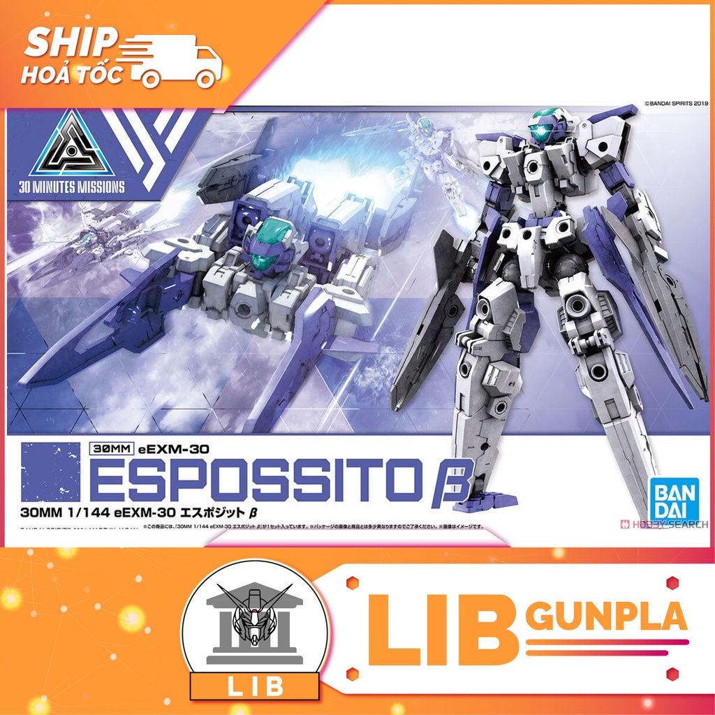 Mô hình lắp ráp bandai 30mm eexm-30 espossito beta