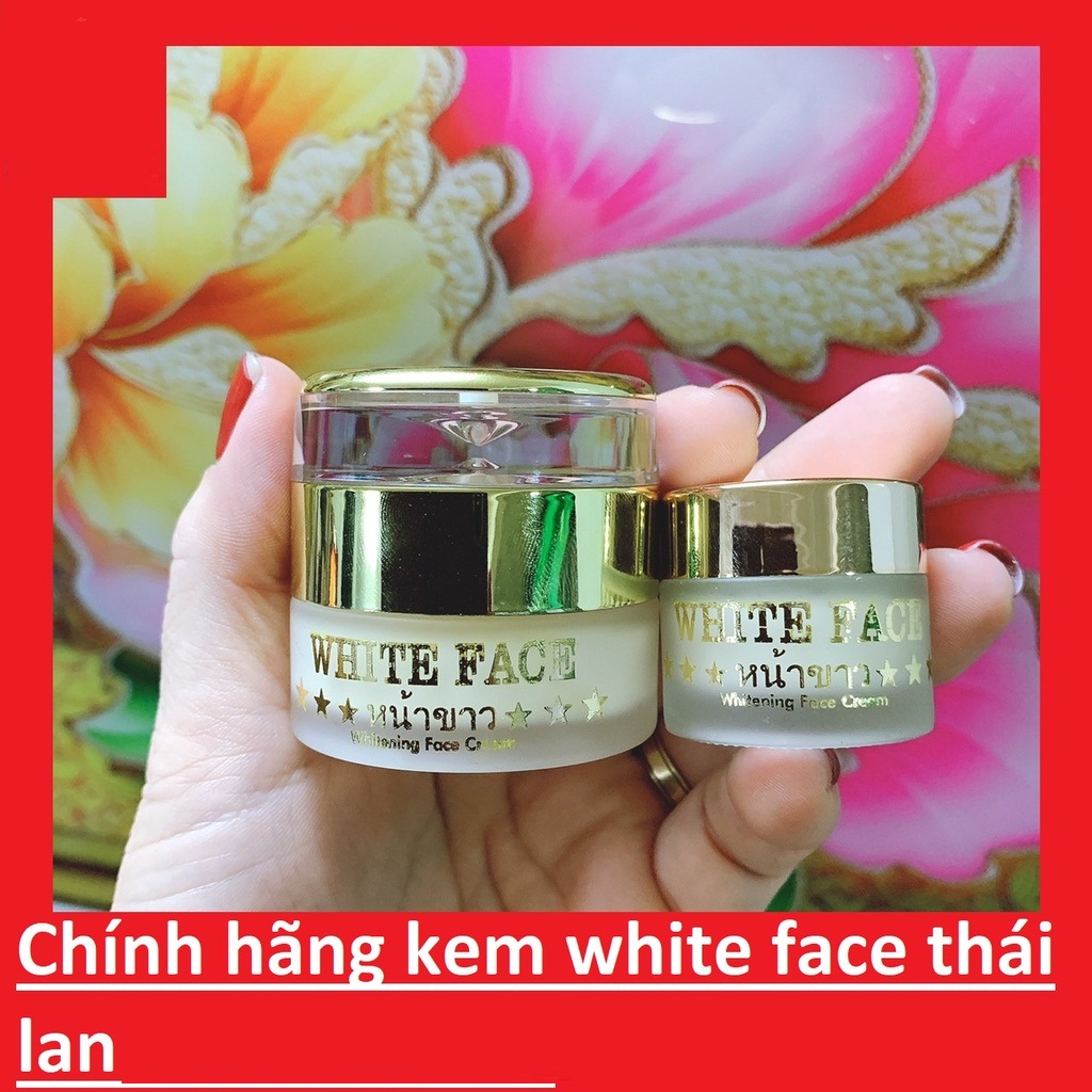 Kem Siêu Dưỡng Trắng Da Mặt White Face Thái Lan