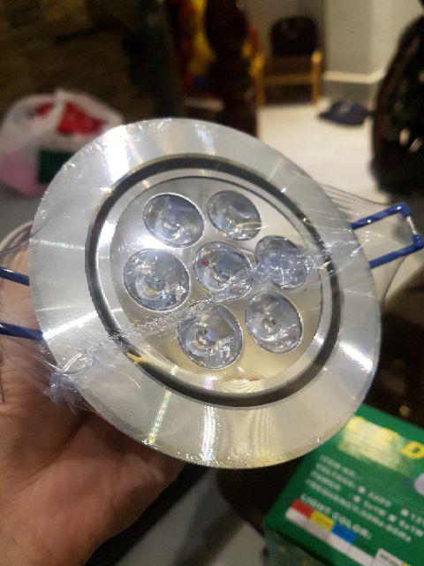 [HCM]Combo 10 led âm trần mắt ếch 7W PHI 90