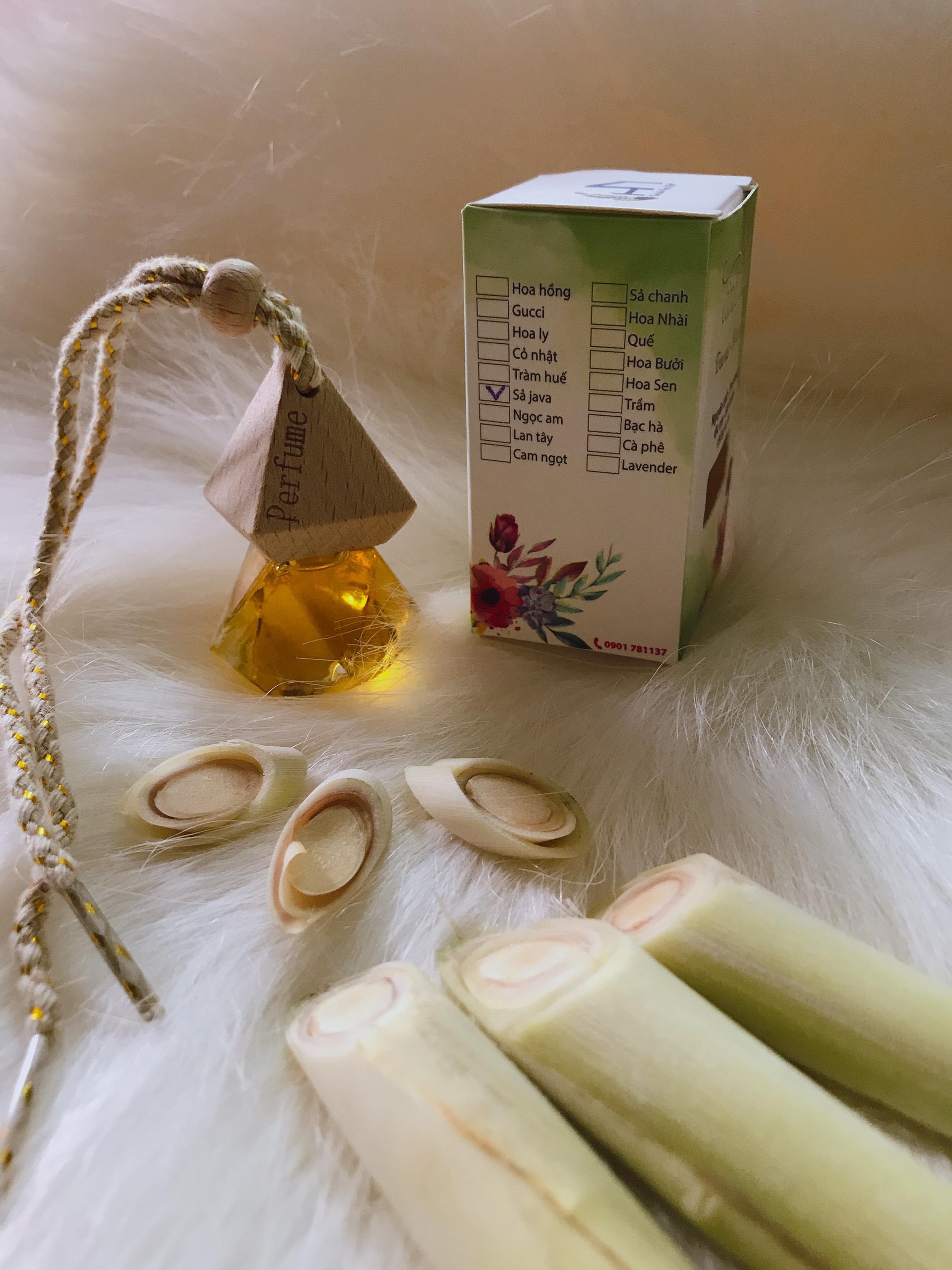 Tinh dầu treo xe hương Sả Java , đuổi muỗi côn trùng