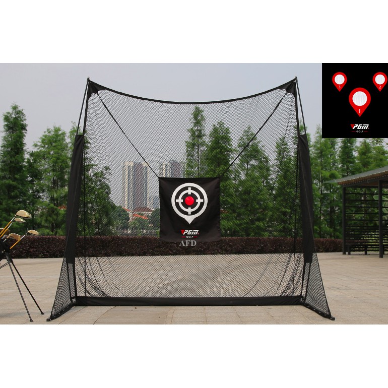 Set tập golf swing gồm khung lưới 250cm, thảm 120cm