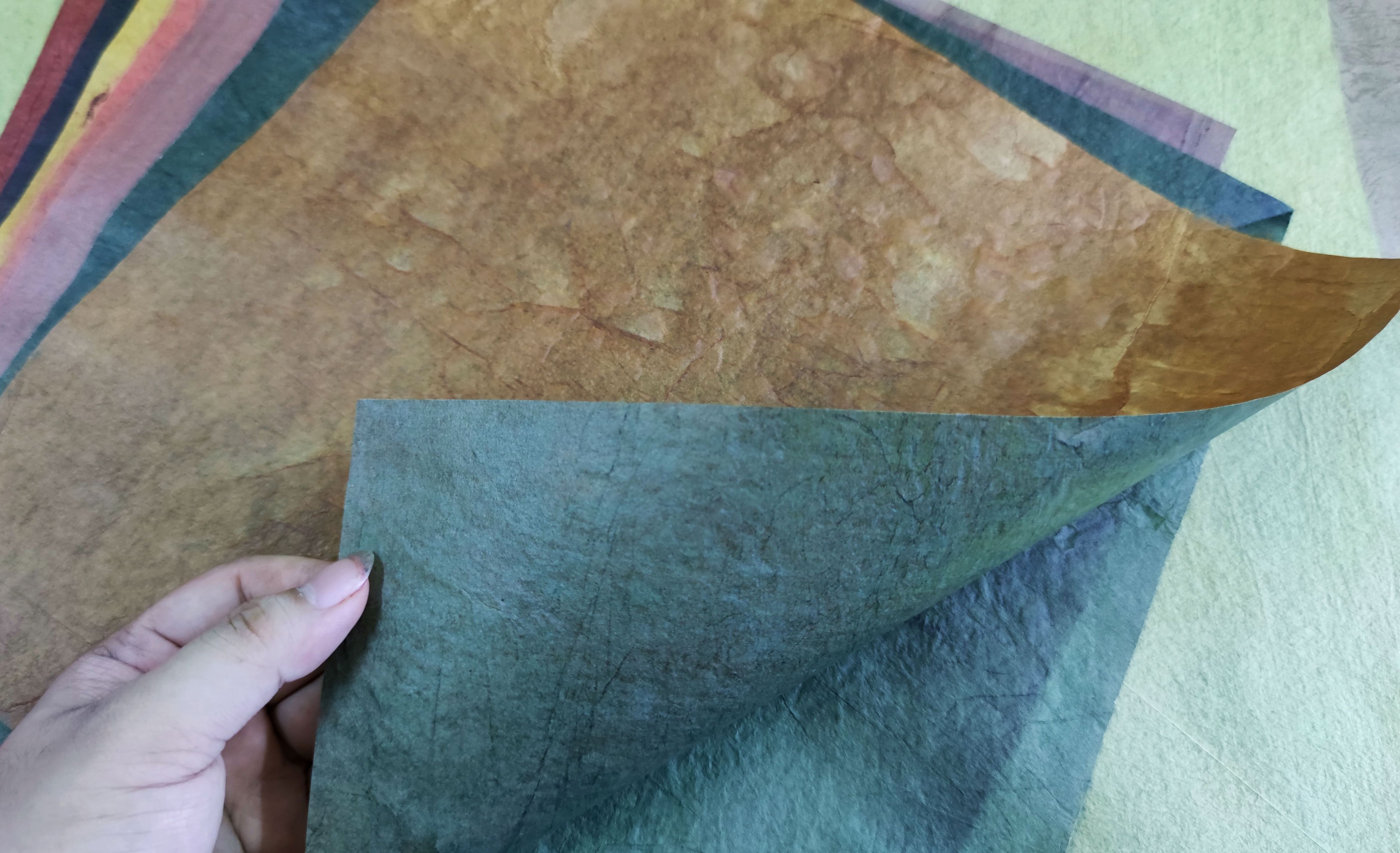 GIẤY PAPYRUS B2 - 2 MẶT MÀU - GIẤY DÓ AI CẬP SIÊU ĐẸP