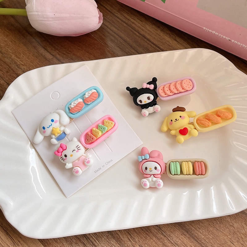 Kẹp tóc mái hoạt hình đáng yêu