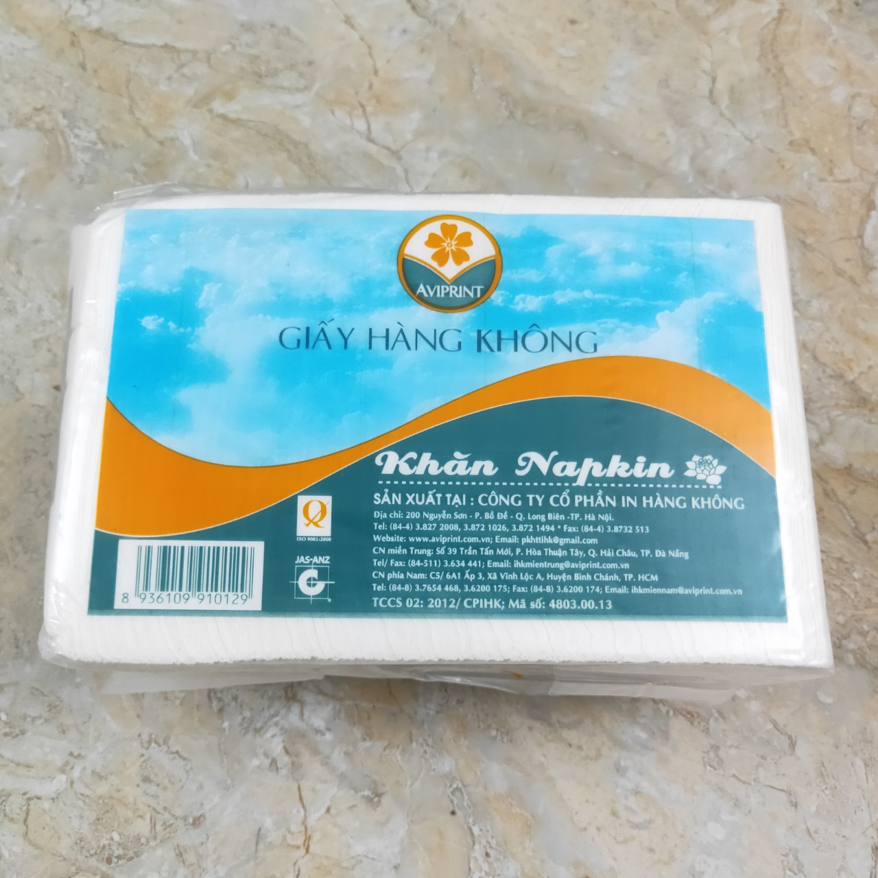 Bịch Giấy ăn Hàng Không khăn NAPKIN