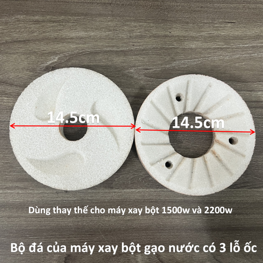 Bộ đá máy xay bột gạo nước