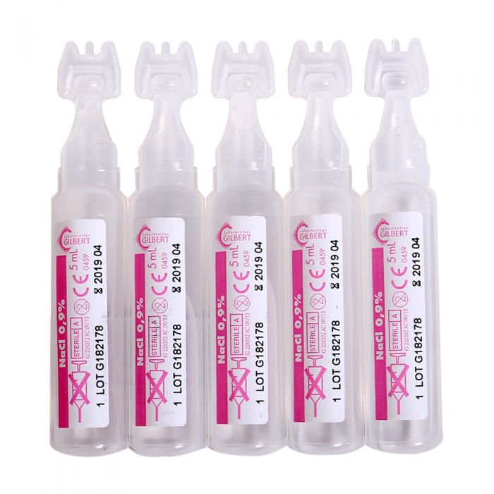 Nước muối sinh lý kháng viêm Physiodose của Pháp (tép hồng)