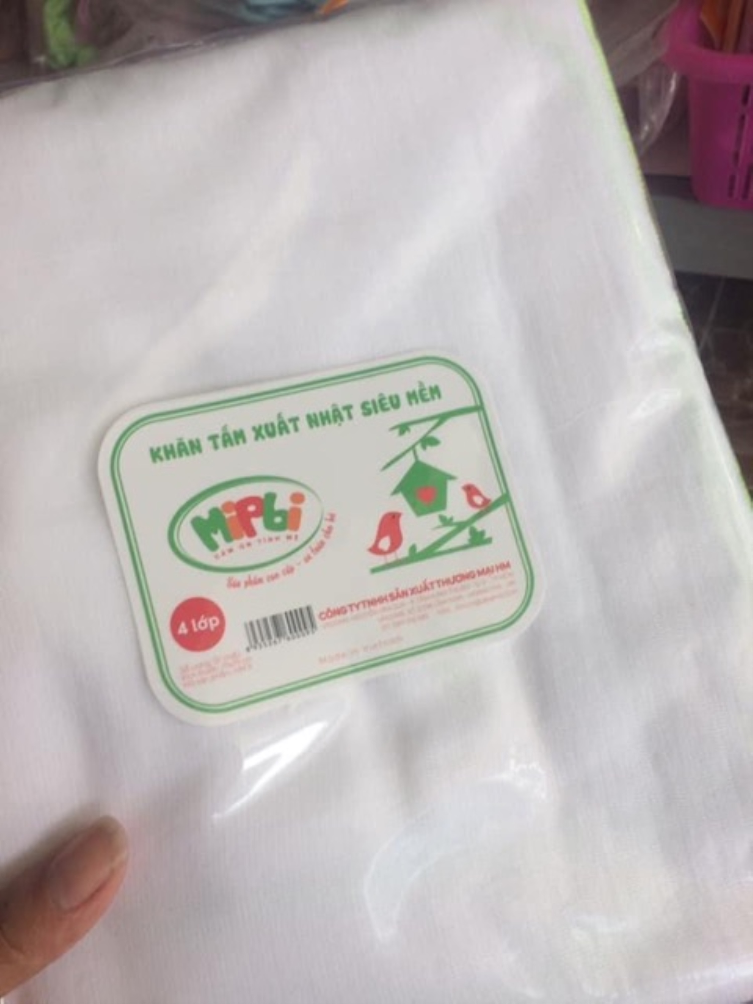 【HOT SALE】 Khăn tắm xô mipbi
