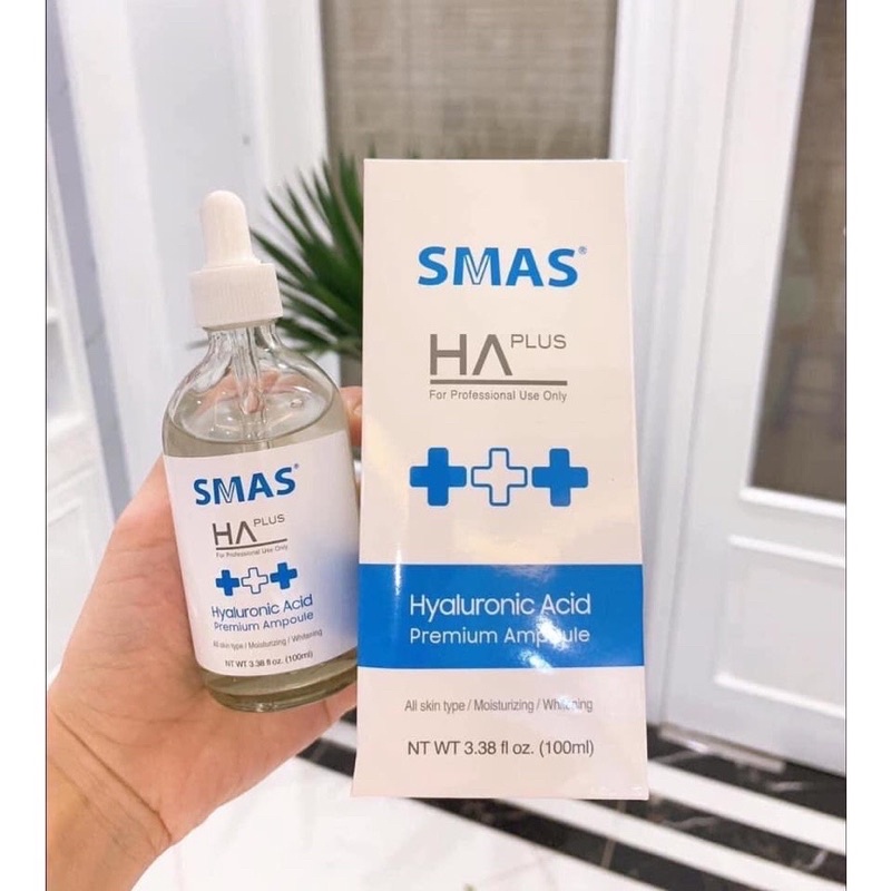 Serum cấp ẩm, phục hồi da - smas ha plus 100ml