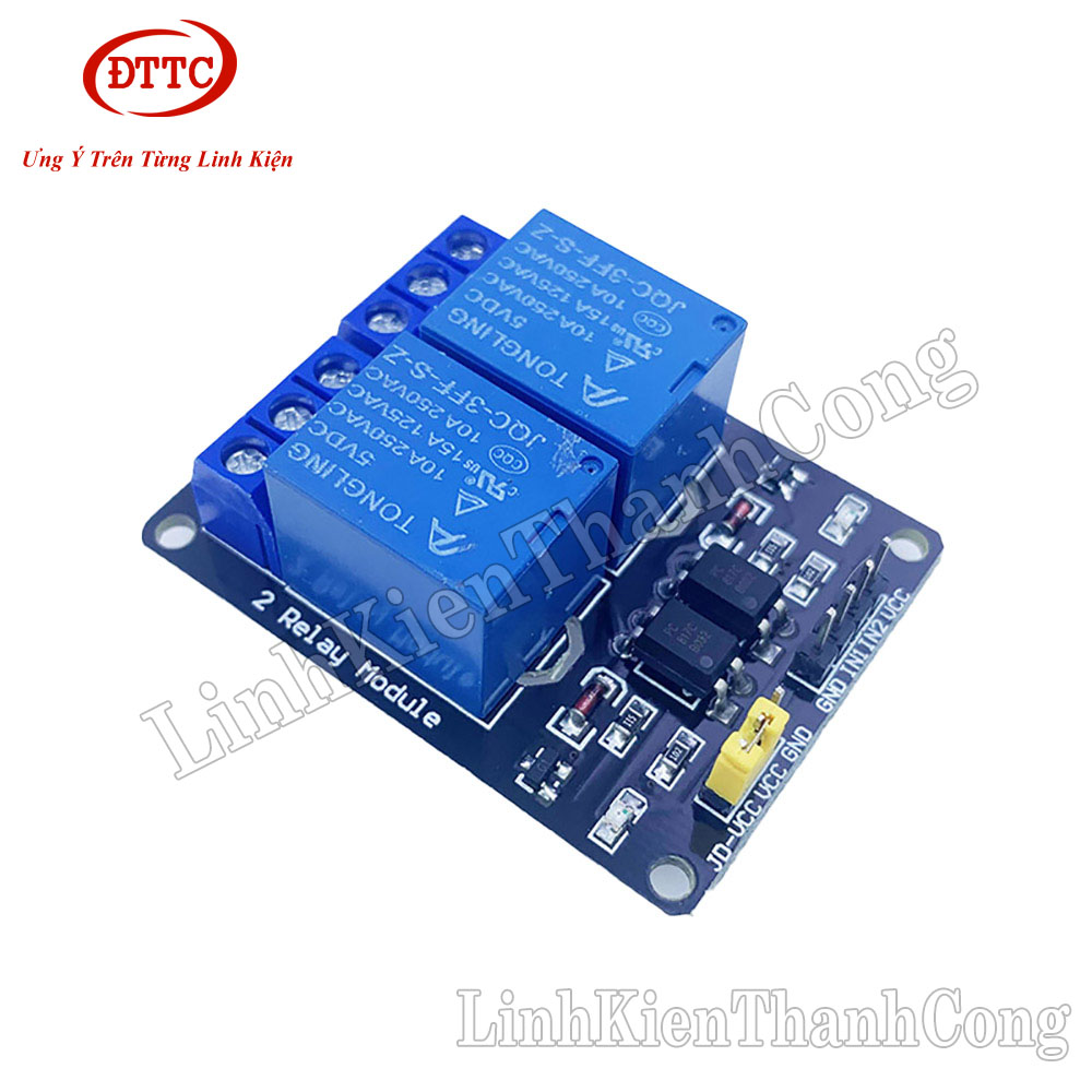 Module Relay 5V 1 Kênh, 2 kênh, 4 Kênh, 8 Kênh