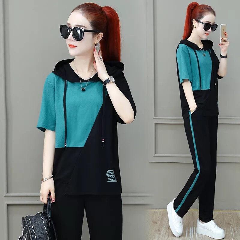 ĐỒ BỘ THỂ THAO NỮ PHỐI NÓN CAO CẤP