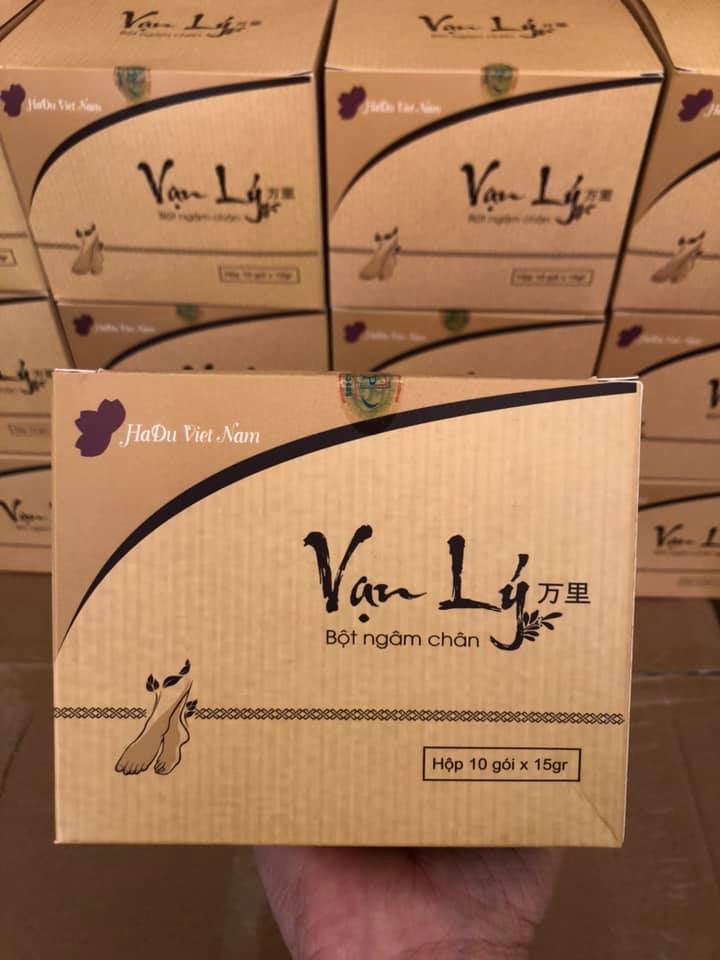 BỘT NGÂM CHÂN THẢO DƯỢC VẠN LÝ