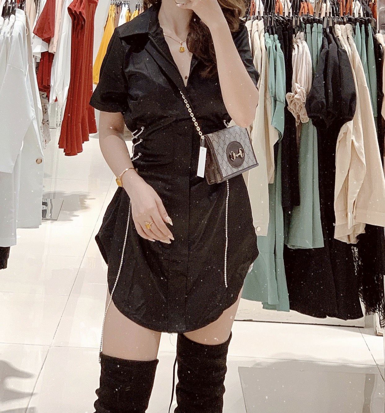 Túi Gucci họa tiết