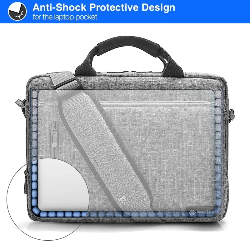 TÚI XÁCH TOMTOC A50 (USA) BRIEFCASE FOR MACBOOK, ULTRABOOK, SURFACE, LAPTOP 13/15'' A50