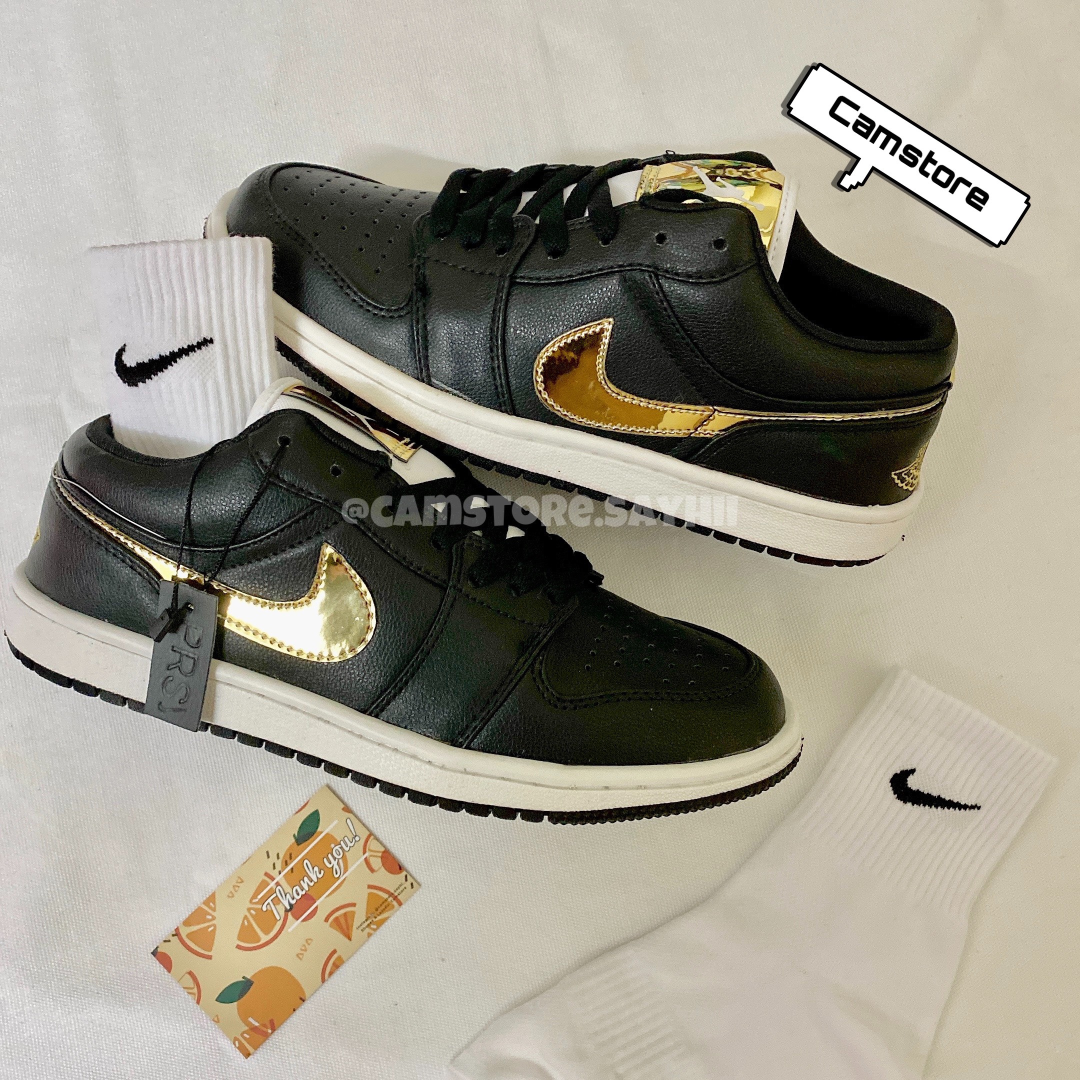 Giày Thể Thao Sneaker Nam JD Màu Đen Cổ Thấp