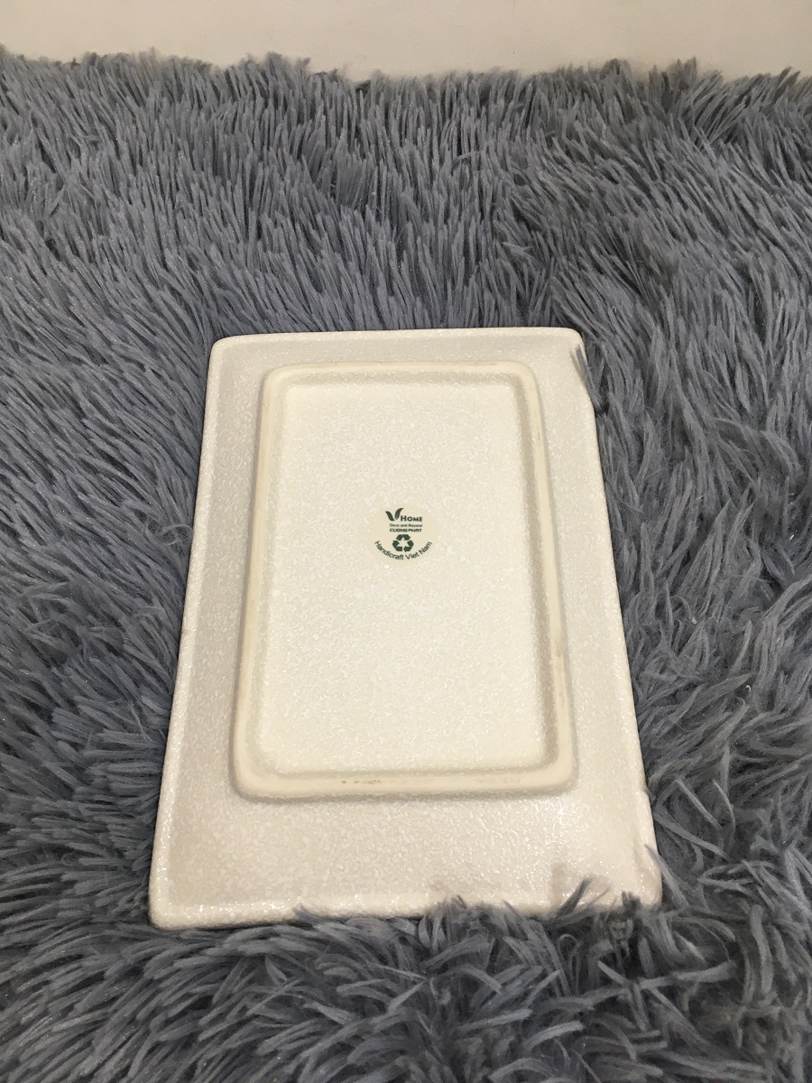 DĨA CHỮ NHẬT 21X14.5X2.8 CM