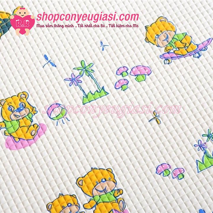 [HCM]Nệm Lót Cao Su Cho Bé Kareal 60*90