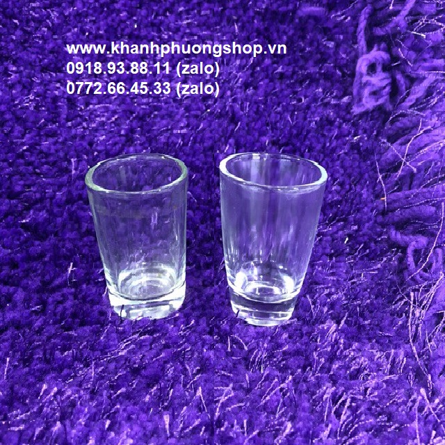 Bộ 06 ly uống rượu đế - ly uống rượu