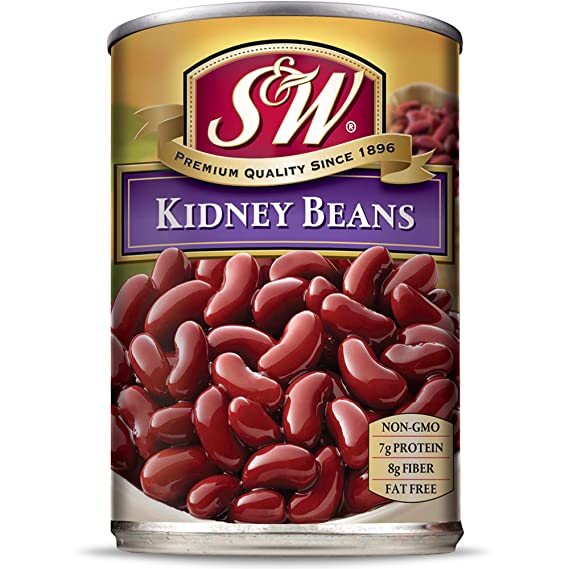 Đậu thận s&w kidney beans chứng nhận non-gmo – hộp 439g