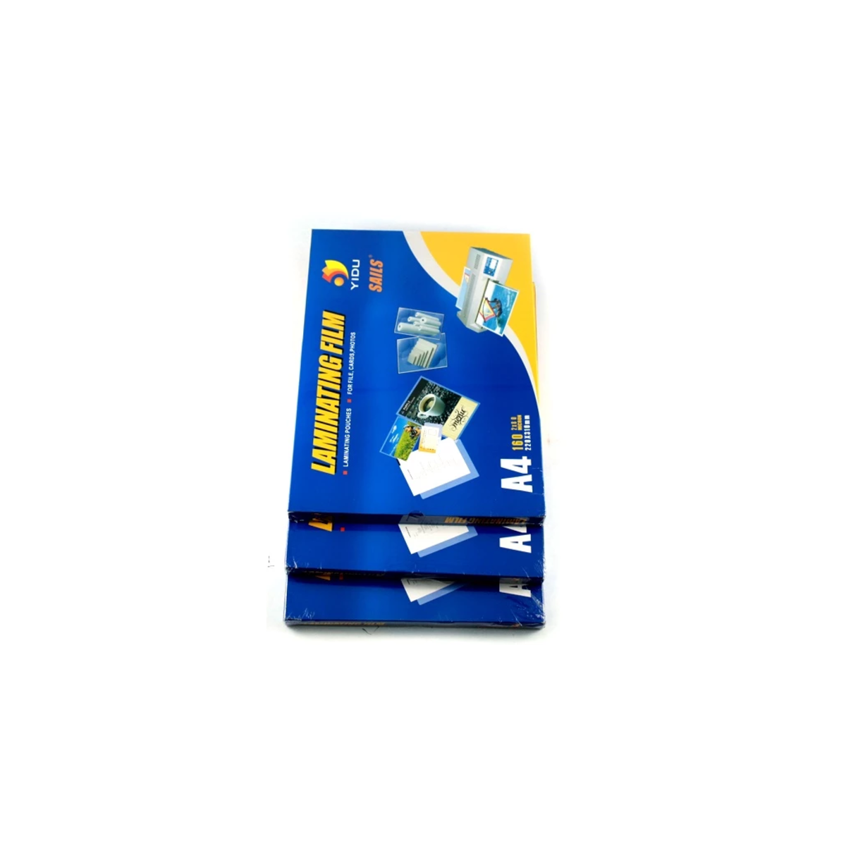 Nhựa Ép Plastic YIDU Khổ A4 - 80Mic - Xấp 100 Tờ