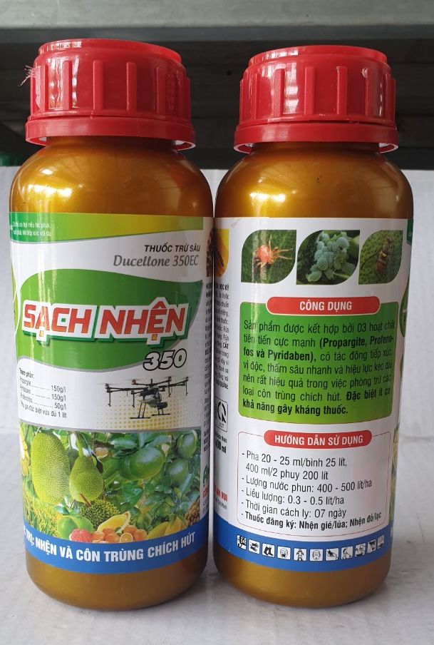Sạch nhện - Chuyên trị nhện và Côn trùng chích hút