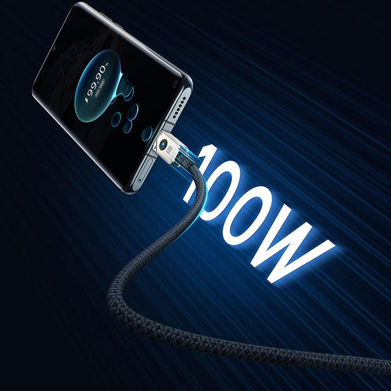 Cáp Sạc Nhanh Baseus Unbreakable Series Fast Charging Data Cable USB to Type-C 100W