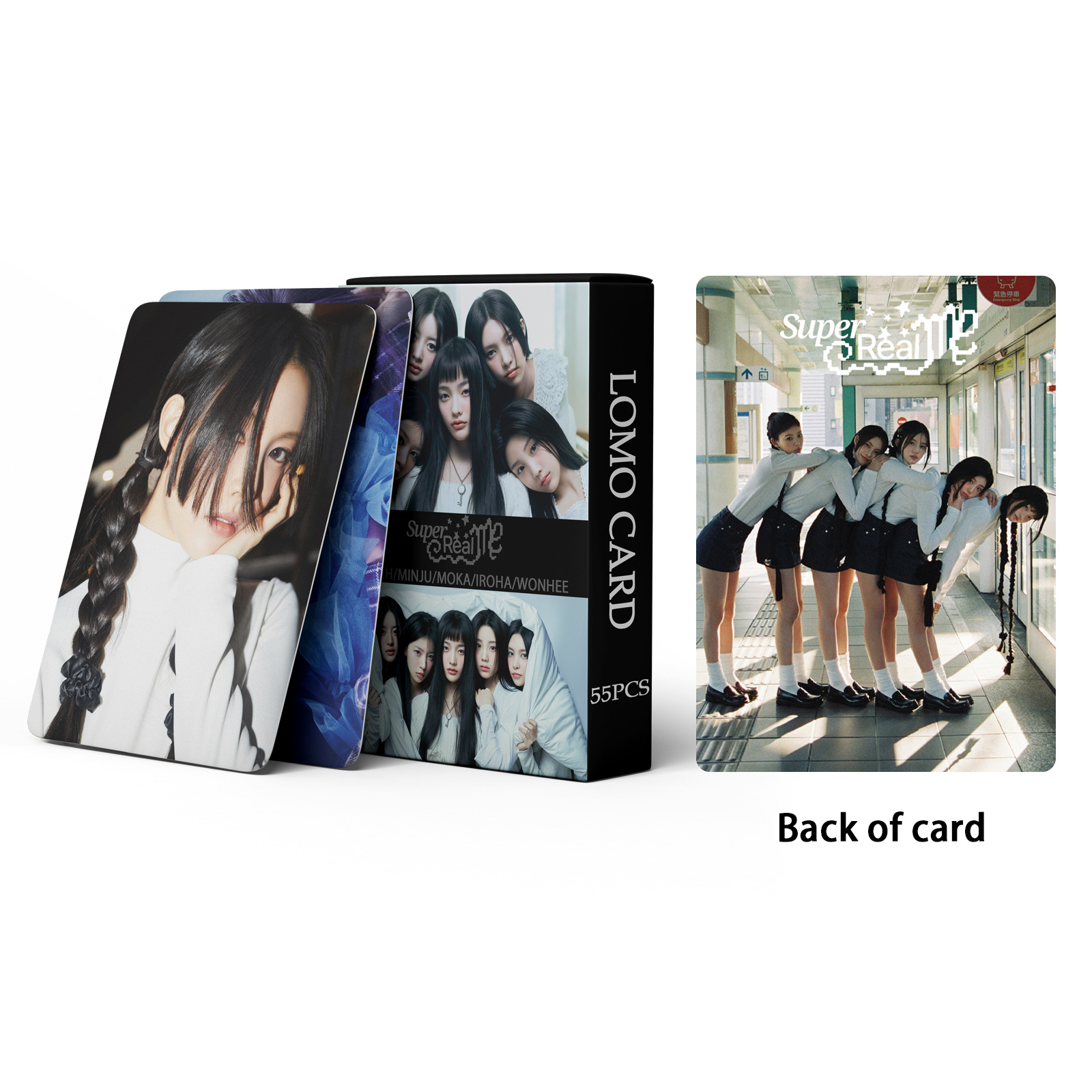 Set 55 lomo card ILLIT - SUPER REAL ME 2024