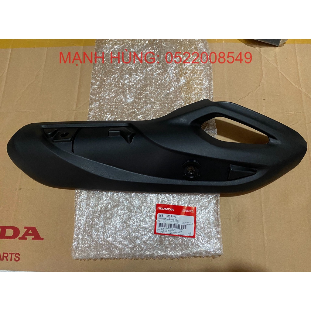 Tấm cách nhiệt ống xả - ốp bô honda sh 125&150 năm 2020.