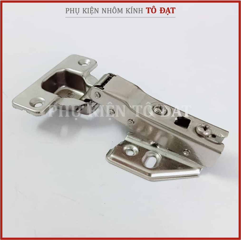 Bản lề bật hơi cửa tủ có giảm chấn (thẳng, cong vừa, cong nhiều)
