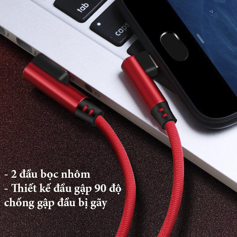 Cáp sạc nhanh Micro USB Cho dòng máy Samsung, Vivo dài 2m - V8 Micro