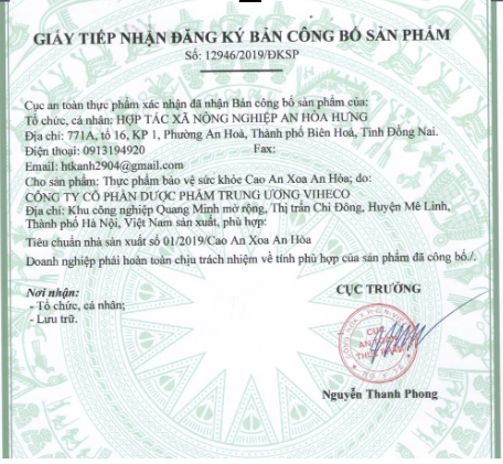 HÀ THỦ Ô ĐỎ NGUYÊN CHẤT AN HOÀ!