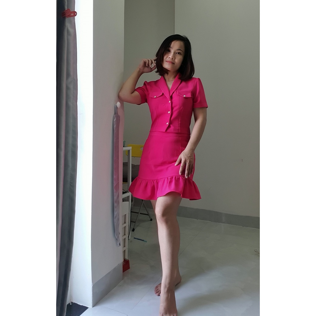 Rập giấy A0 mã 1444 - set váy áo (BẢN VẼ)