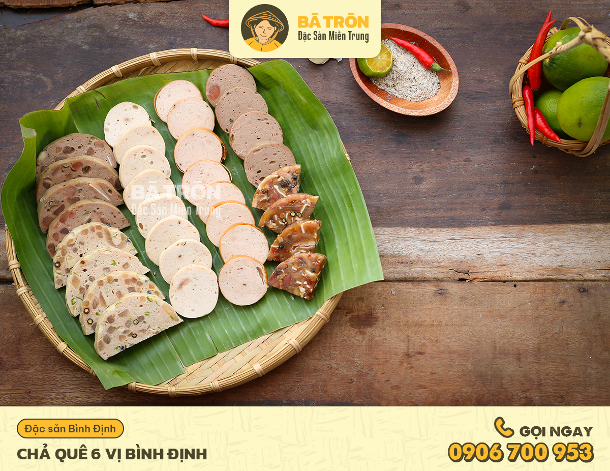 [HCM]Chả Thủ 500gr Đặc Sản Bình Định Bà Tròn