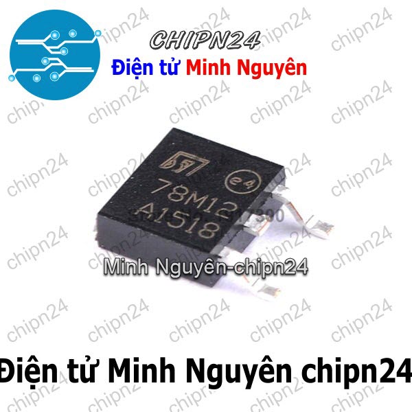 [4 con] (SOP) IC Dán 78M12 TO-252 (SMD) (7812) - HH002302