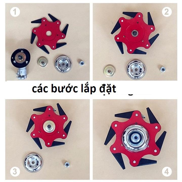 Dao cắt cỏ 6 lưỡi chuyên dụng