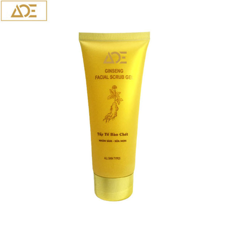 [HCM] Tẩy tế Bào Chết Chết, Nhân Sâm, Sữa Non ACE Ginseng Facial Scrub Gel (120ml) giá rẻ