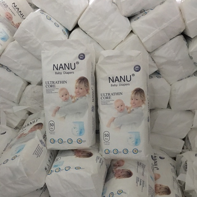 bỉm nanu combo 100 miếng