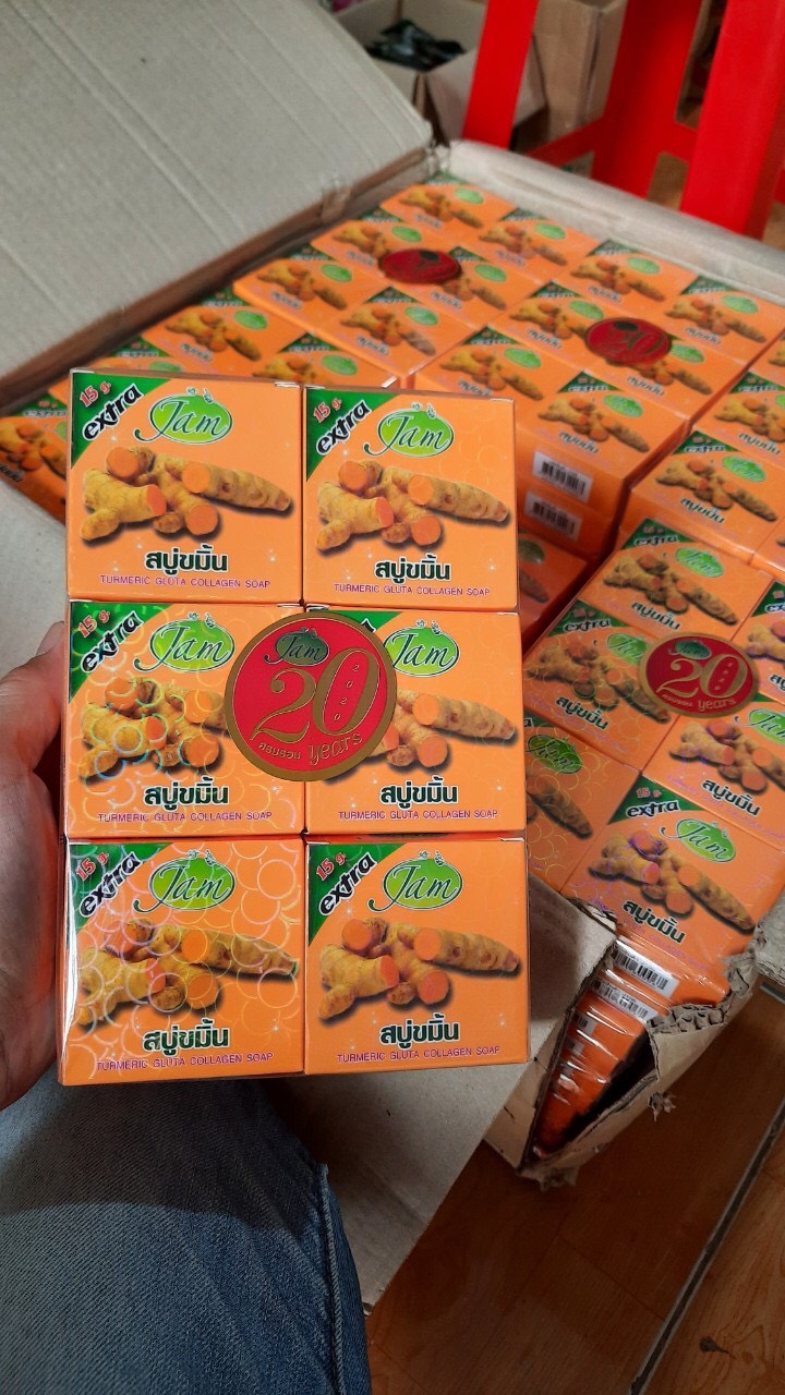 [HCM]Xà phòng nghệ Jam 100g