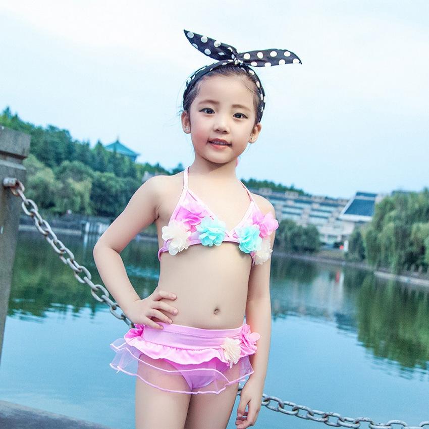 Đồ bơi bé gái 3-5 tuổi B15