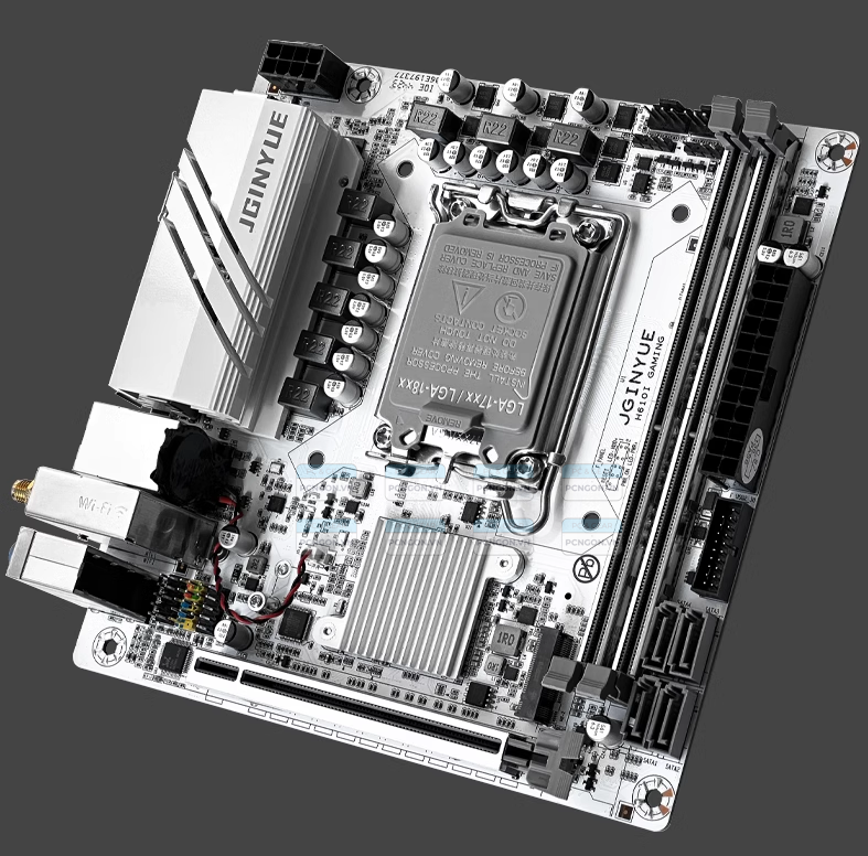 [PCNGON] Mainboard Mini ITX Jginyue H610i Gaming (v1.4, Thiết kế mới)