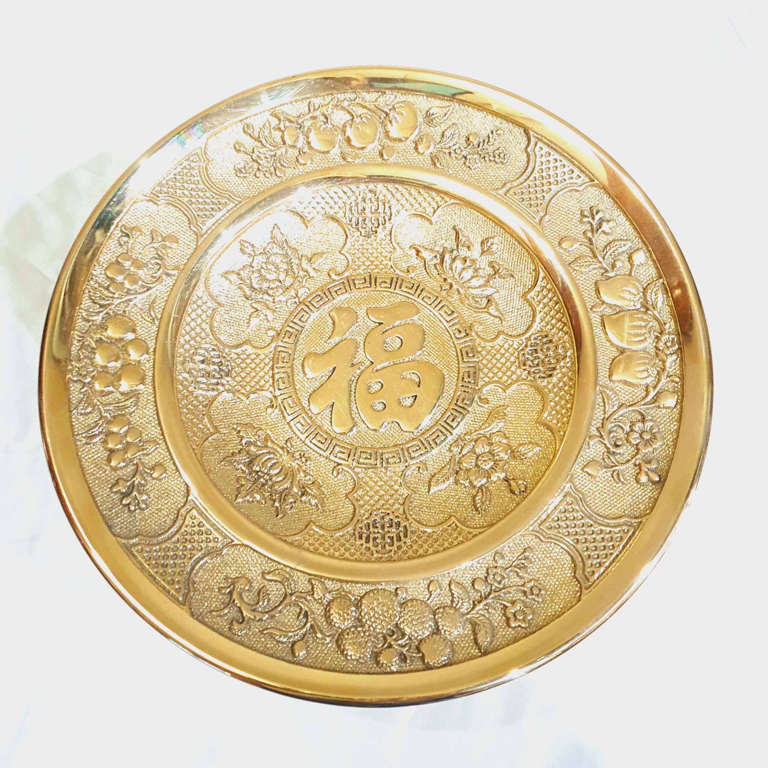 Mâm bồng bằng đồng (4 size)