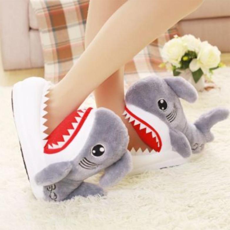 Dép Đi Trong Nhà - Dép Trong Nhà Cá Mập siêu Cute - SOS giá rẻ