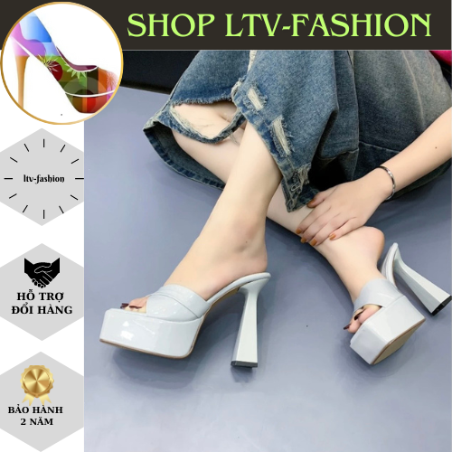 Dép nữ , Guốc nữ cao gót 14cm siêu phẩm