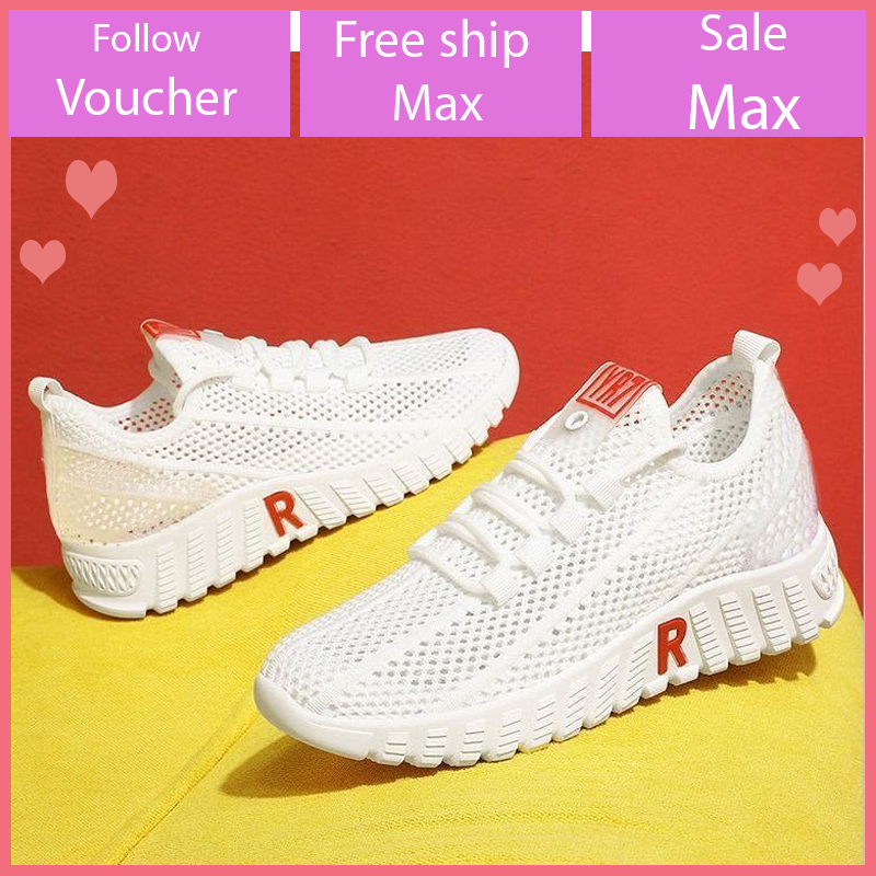 Giày sneaker thể thao nữ buộc dây siêu nhẹ V254
