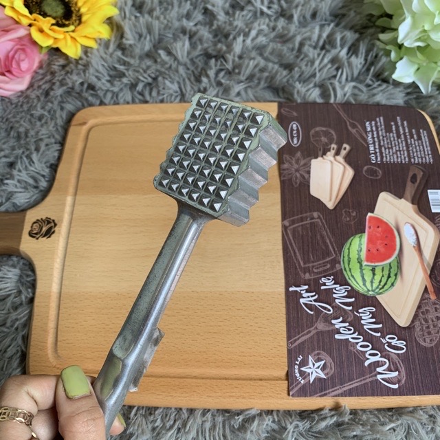[Ảnh thật] [Có sẵn] Búa đập thịt dẹp nhỏ