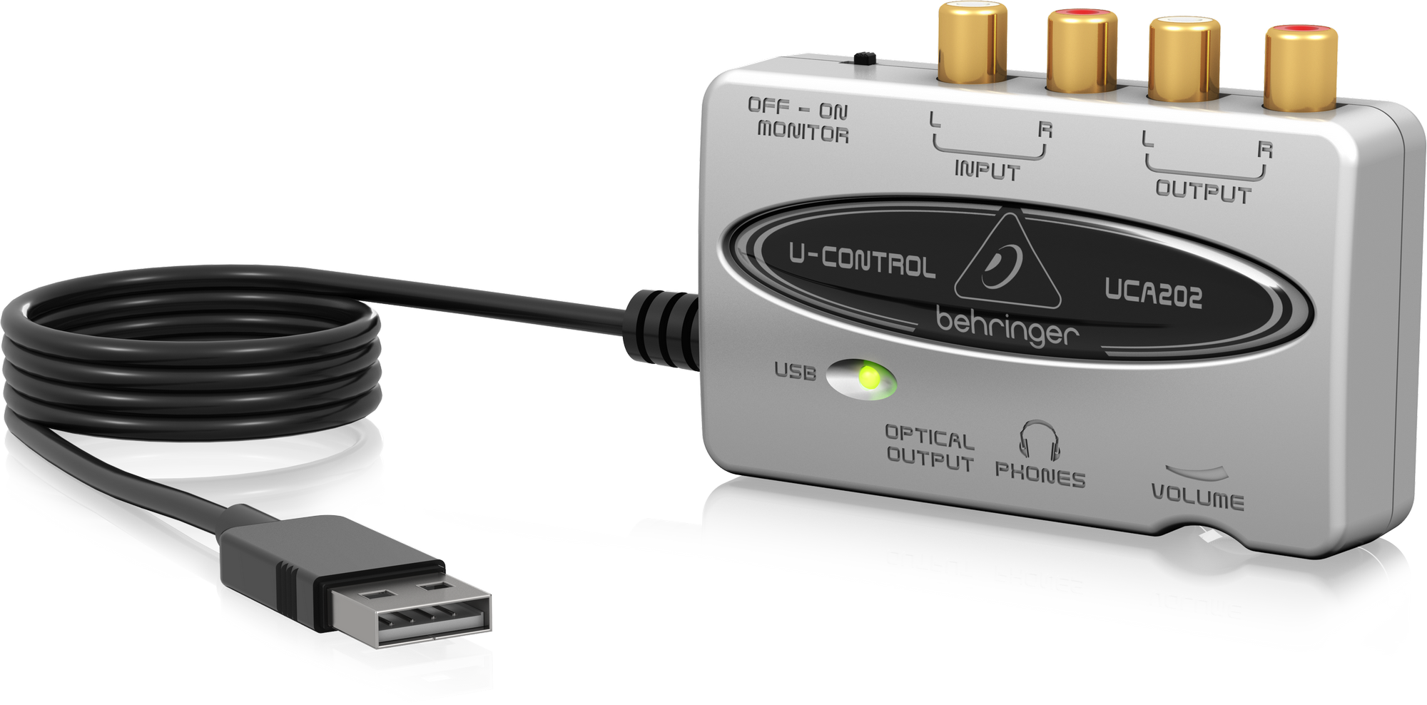 Sound card USB thu âm kỹ thuật số | Behringer U-CONTROL UCA202